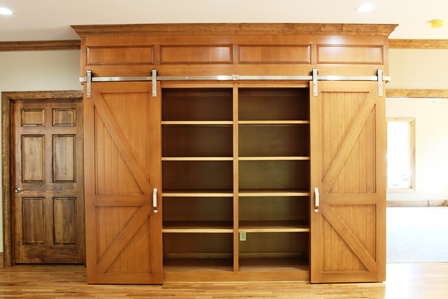 Barn Door Pantry
