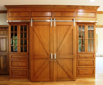 Barn Door Pantry